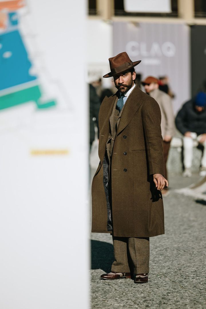 2025-26年秋冬ピッティ・ウオモ107より。