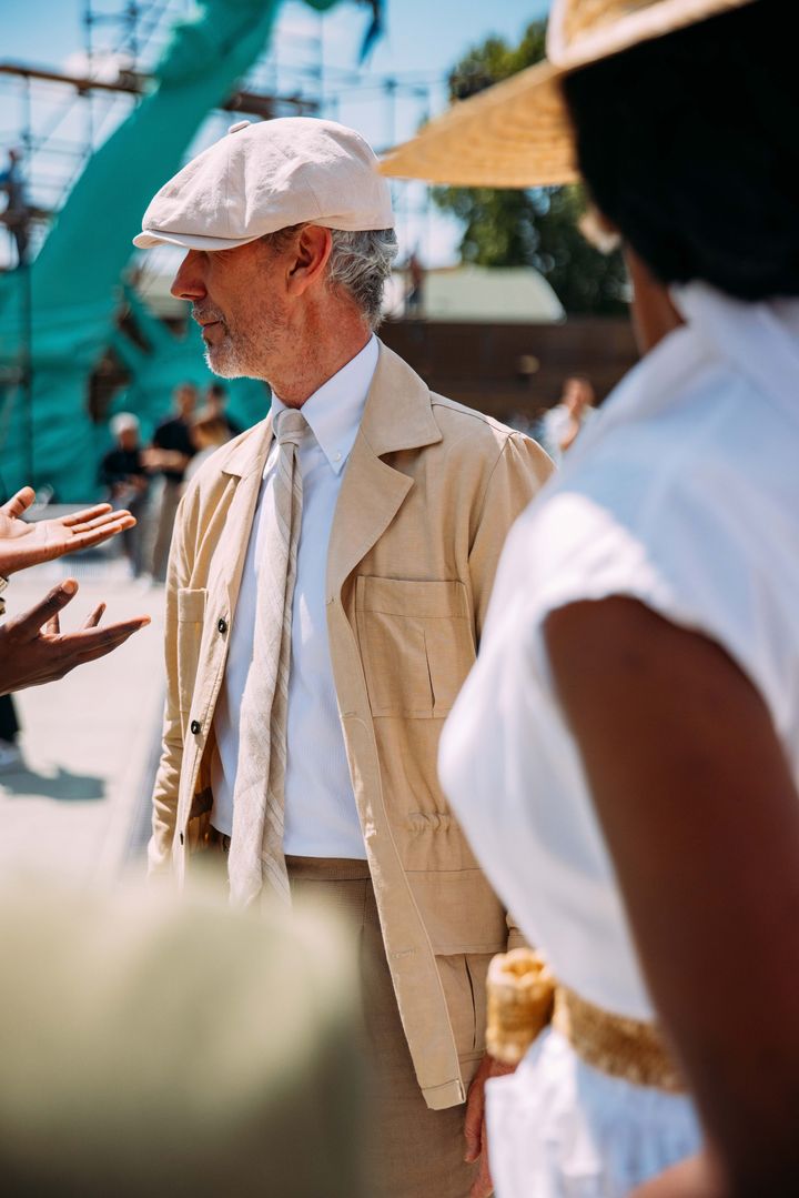 2024年春夏ピッティ・ウオモ103より。