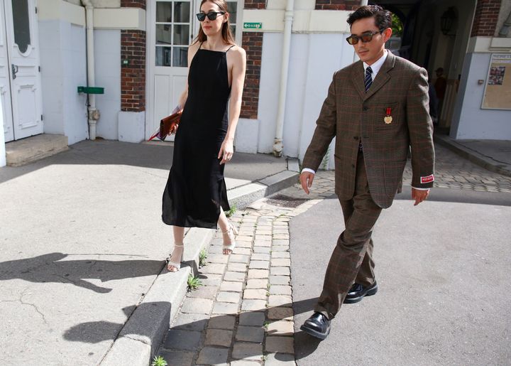 2023年春夏パリ・メンズコレクションより。