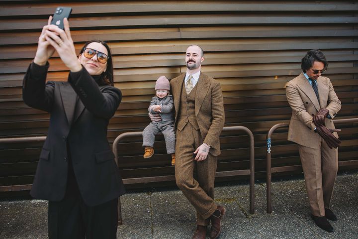 2025-26年秋冬ピッティ・ウオモ107より。