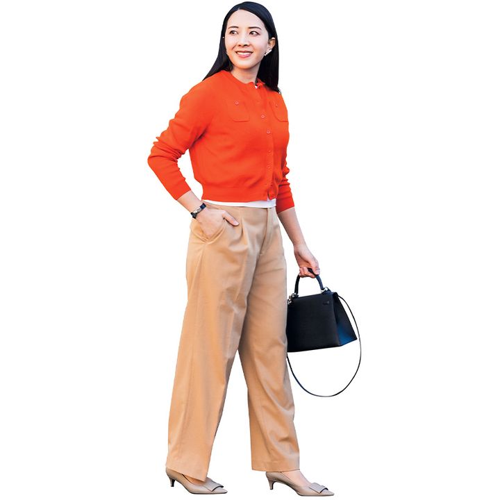 週７パンツ派ママはユニクロ名品を愛用中