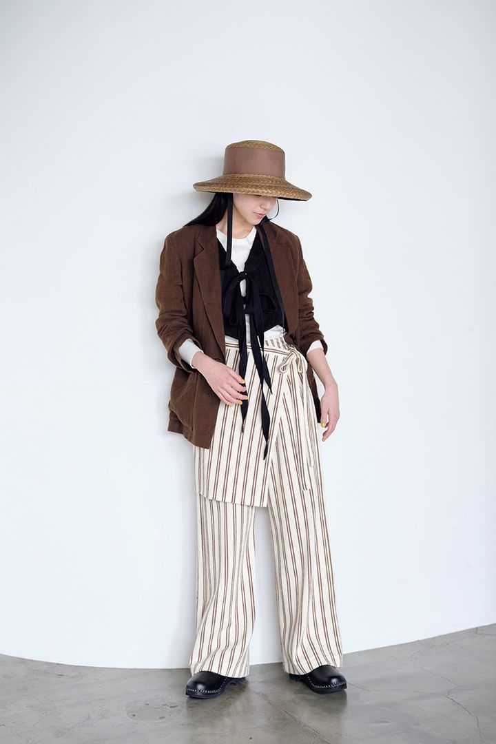 オーバースカートの重ね着術