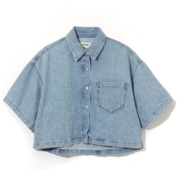エー・ゴルド・イーのデニムシャツ