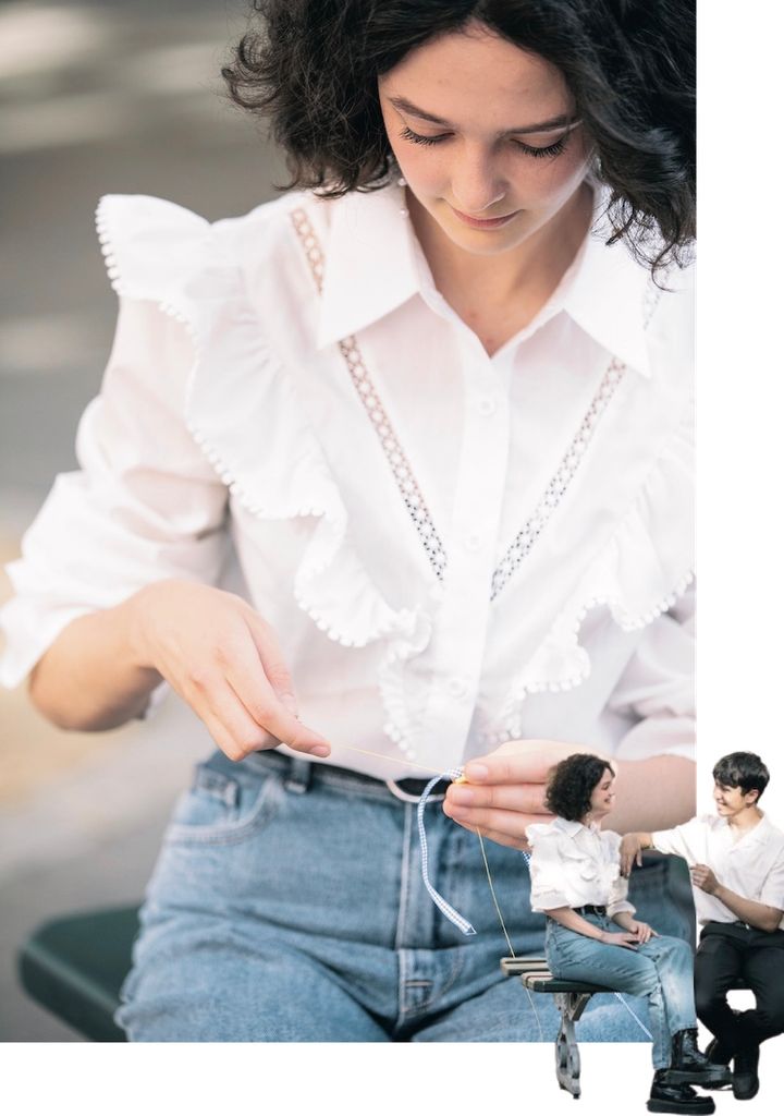 スカーフ＆ストールを頭にサッと巻くのがパリジェンヌのブーム！【パリジェンヌの一週間コーデ】