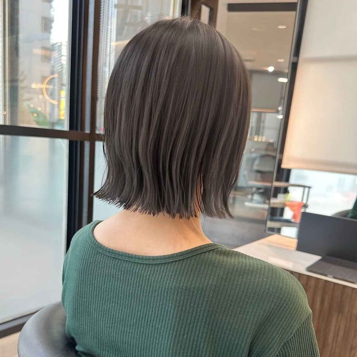 無造作でもキマる！【切りっぱなしボブ】が 30・40代の垢抜けに