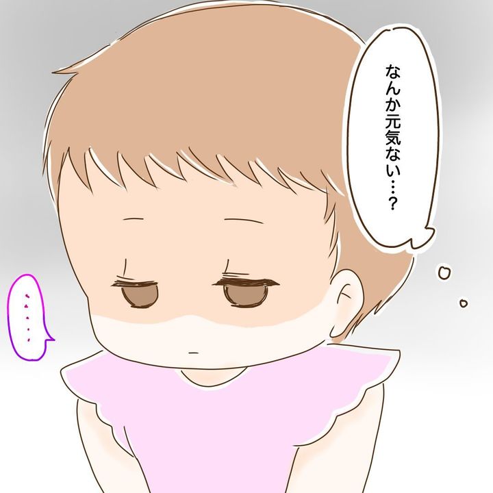 漫画「まさかの理由で3歳が脱水になった話」のカット（maakoさん提供）