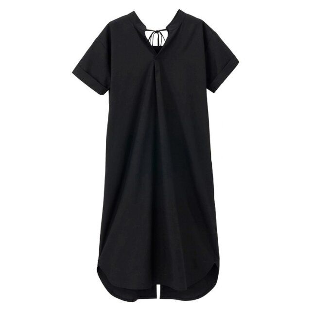 しまむらのバックリボンワンピース