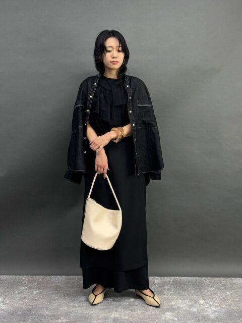 デニムシャツコーデ5