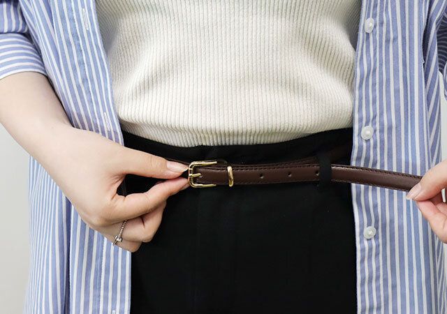 ダイソー メタルループナローベルト 使用例