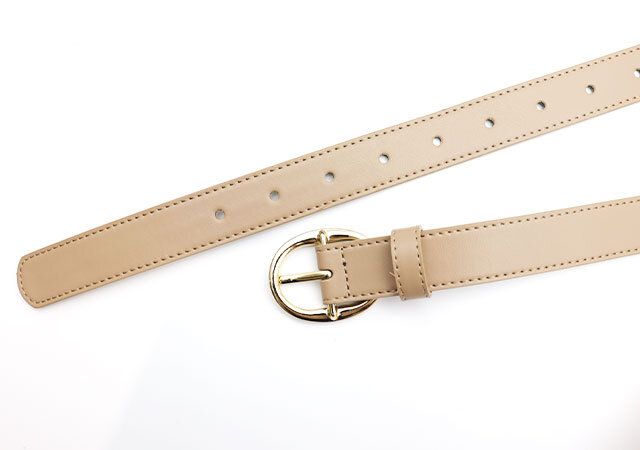 ダイソー ラウンドバックルベルト デザイン