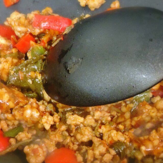 無印良品 シリコーン調理スプーン 炒め物に使用