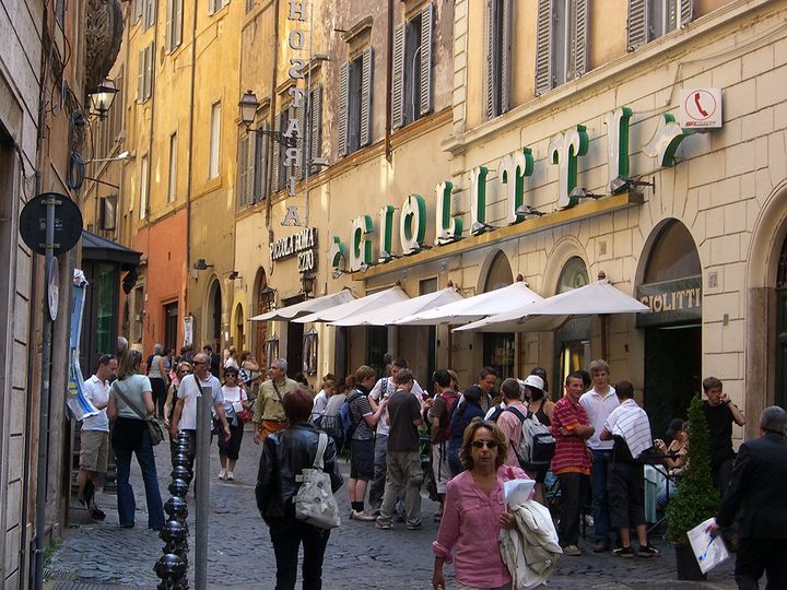 Giolitti ローマの店舗