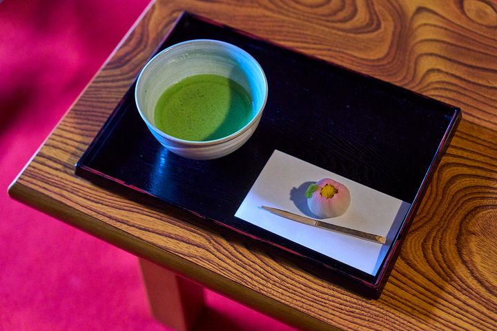 「和菓子と抹茶セット」1000円