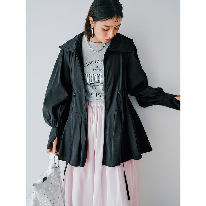 UVパーカコーデ, 春アウターコーデ