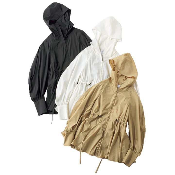 UVパーカ, 春アウター