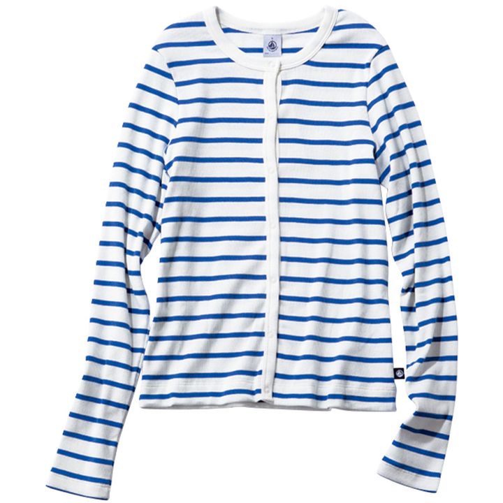 爽やかなマリン調のボーダーが春の陽気にぴったり