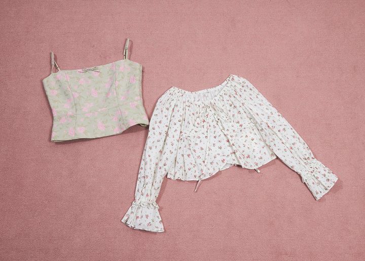 ブラウス ビスチェ