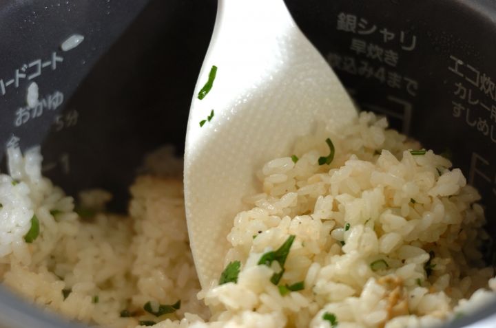 アサリのバターライスの作り方2