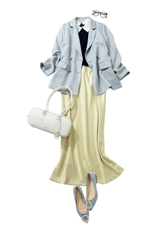 全方位ウケ抜群なコンサバ通勤コーデ