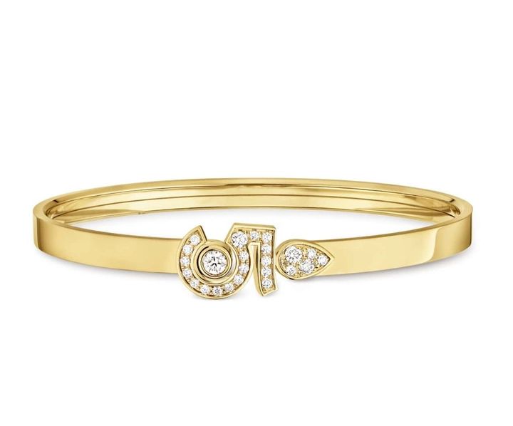 「コレクション N°5」ブレスレット（YG×ダイヤモンド）￥1,694,000 ＊5月中旬発売予定