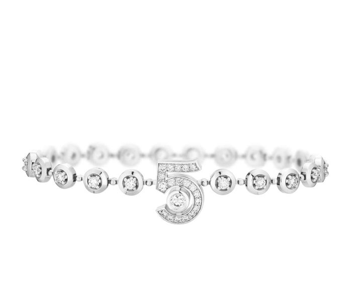 「コレクションN°5」ブレスレット（WG×ダイヤモンド）￥4,697,000