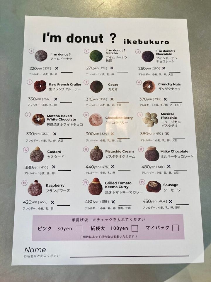 アイムドーナツ池袋