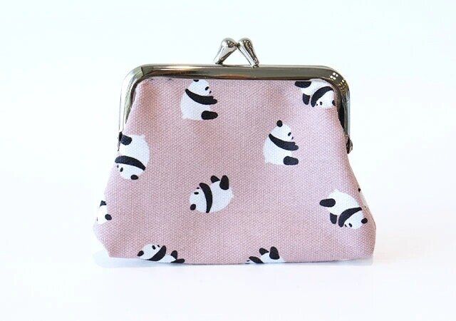 永楽屋 細辻伊兵衛商店 RAAK パンダ柄 がま口ポーチ＆裁縫セットBOOK