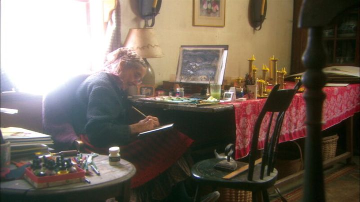 絵本作家として活躍したターシャ。『ターシャ・テューダー 静かな水の物語』© 2017 映画「ターシャ・テューダー」製作委員会 Photo by Richard W. Brown