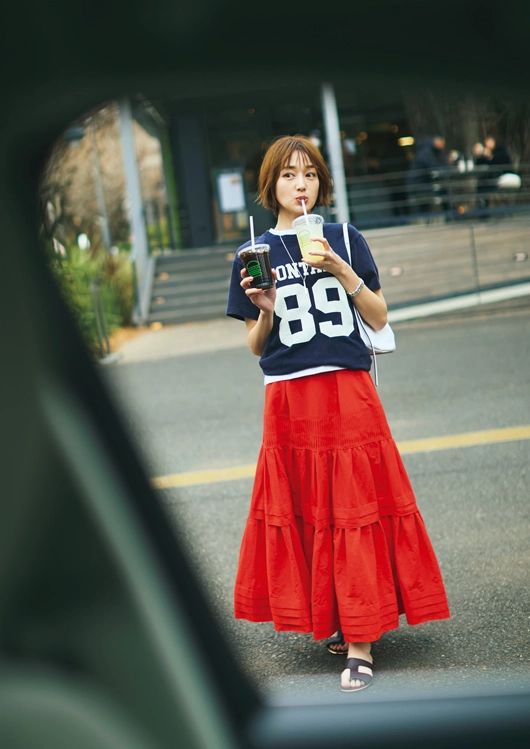 着るだけで気分高まるビタミンカラー