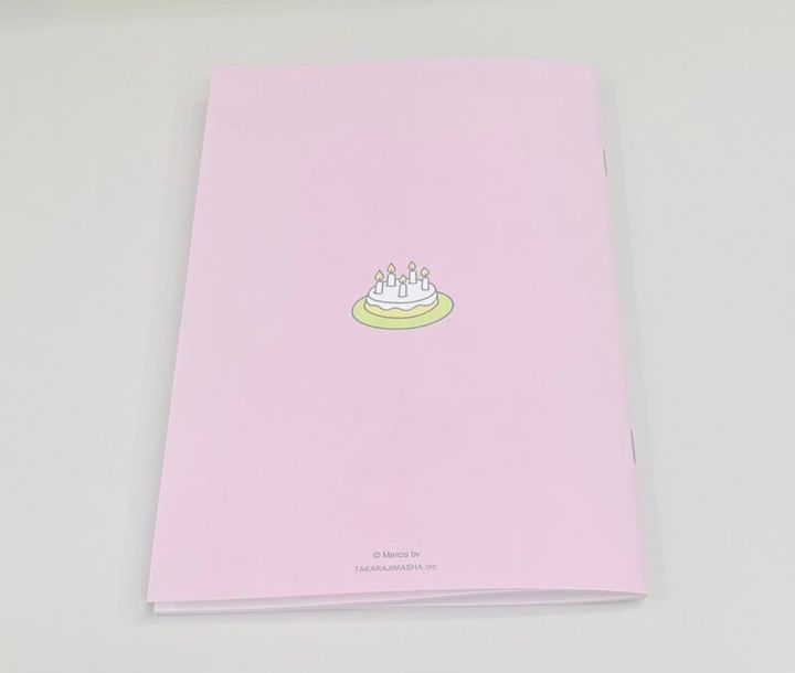 GLOW6月号付録ミッフィーノートの裏