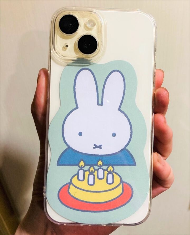 GLOW6月号付録 ミッフィーのメッセージカード