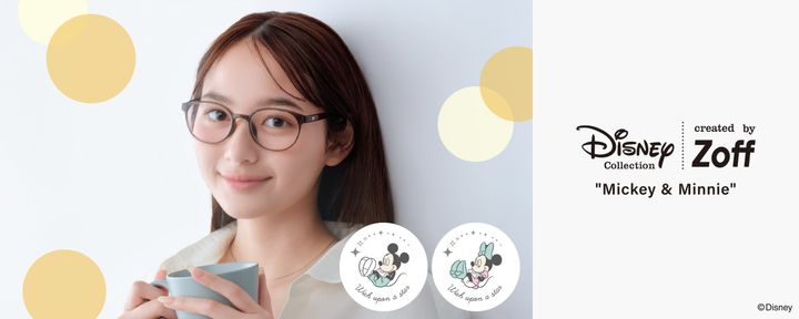 「Disney Collection created by Zoff “Mickey＆Minnie”」のイメージ