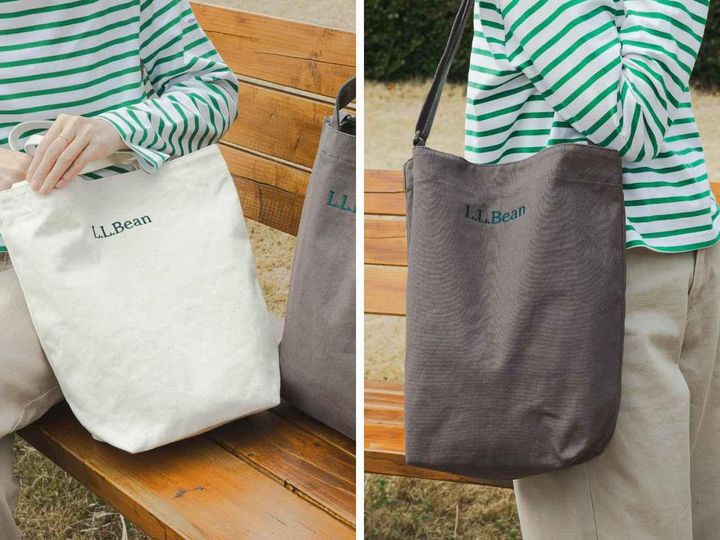 画像: 「Shoulder Strap Tote M」[縦35×横33.5×16cm]各￥5,500【エル・エル・ビーン×アーバンリサーチ ドアーズ】 出典：アーバンリサーチ ドアーズ