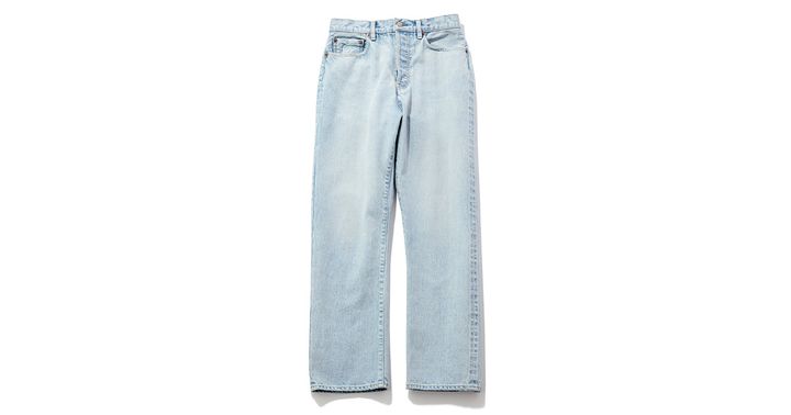 カオスの淡いブルーデニム