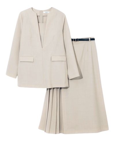 エブールのスカートセットアップ