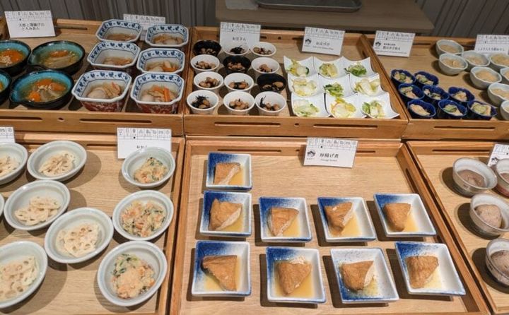 リバージュアケボノ、朝食