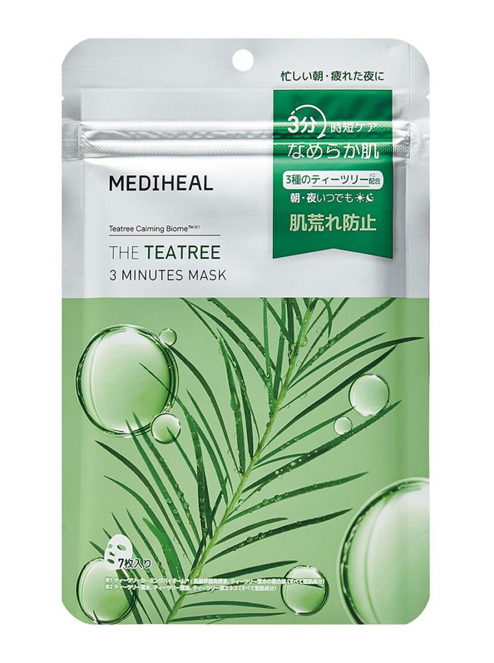 メディヒール THEティーツリー 3ミニッツマスク 7枚 ￥770／セキド