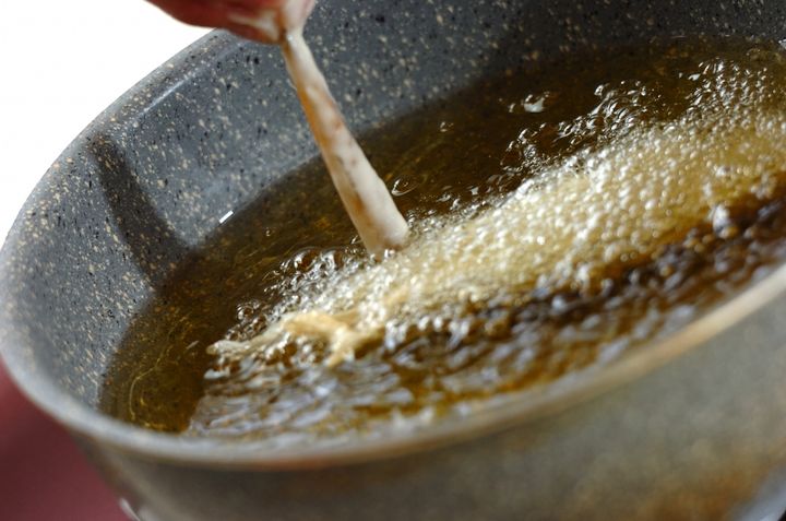 ワカサギのサクッと揚げの作り方1