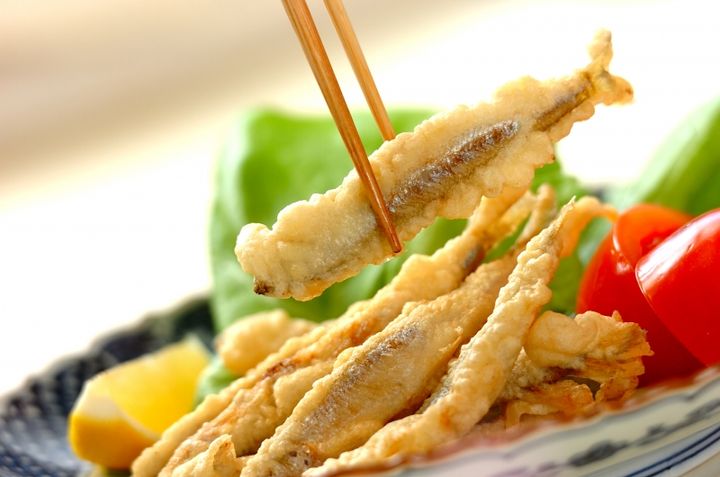 ワカサギのサクッと揚げの作り方2