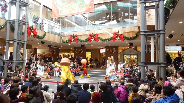 アンパンマン博物館にて