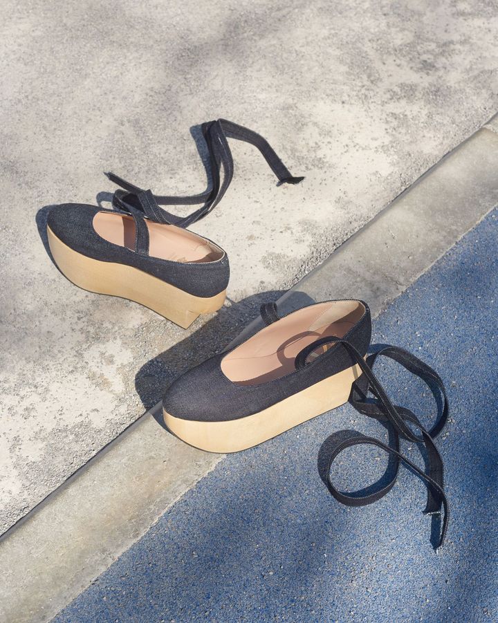 ロッキンホース バレリーナ シューズ ヒール7.5cm ¥154,000