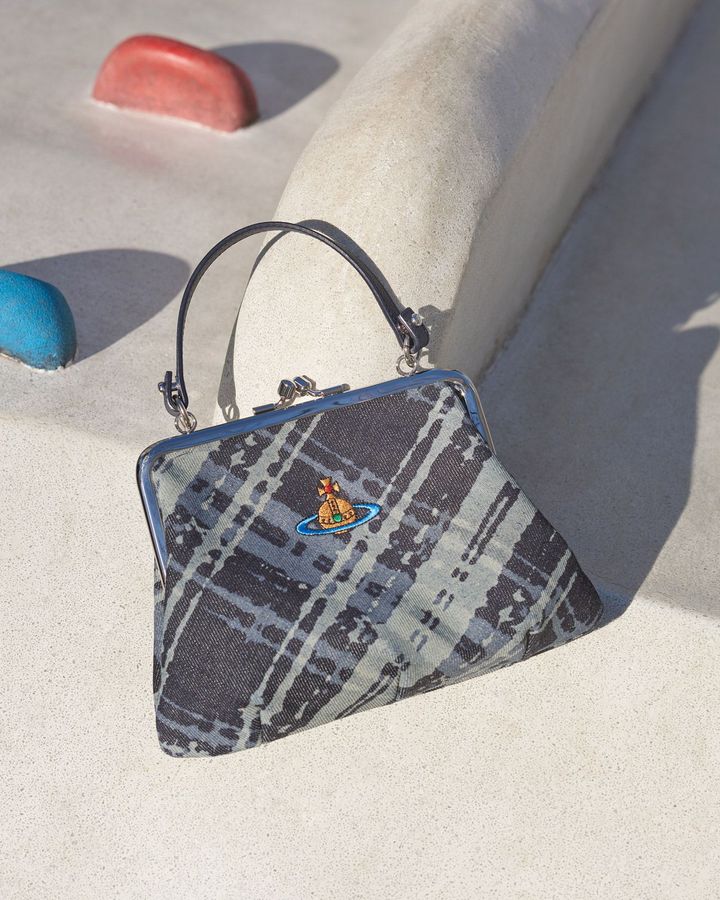 グラニー 口金 ミニショルダーバッグ 本体H17cm ¥89,100