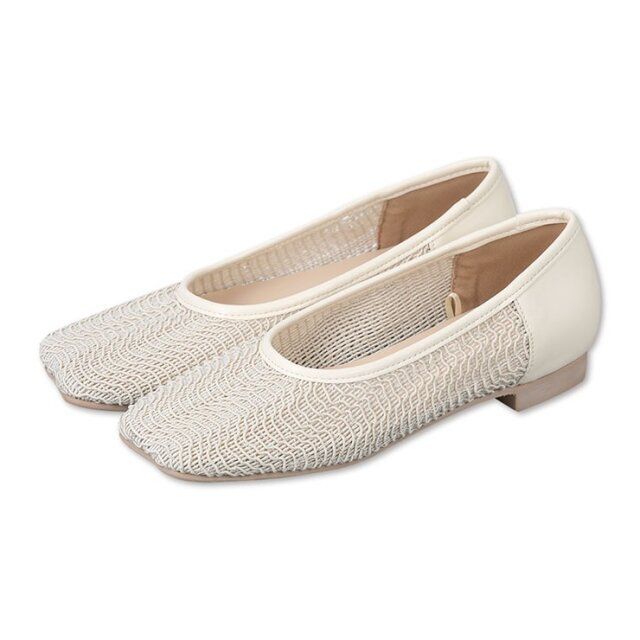 しまむらのメッシュパンプス