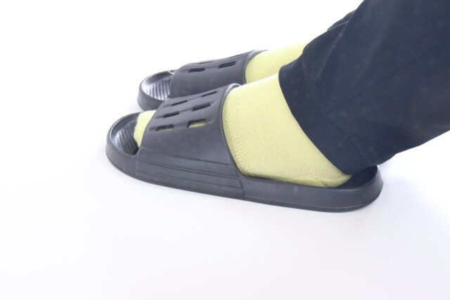 水抜きサンダル 使用例