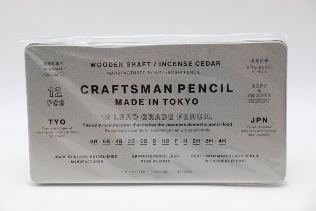スタンダードプロダクツのCRAFTSMAN PENCIL 12本セットの外観