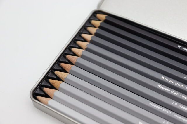 スタンダードプロダクツのCRAFTSMAN PENCILの12種類の鉛筆