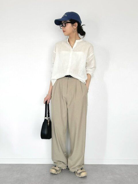 シアーシャツコーデ5
