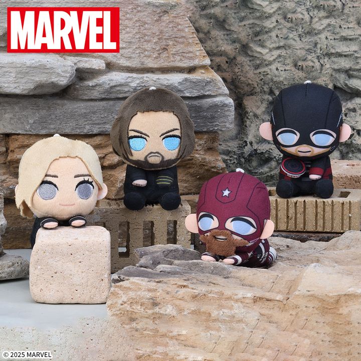 サンダーボルツ* ＆you マスコット ウィンター エレーナ セットaぬいぐるみ サンダーボルツ &you マスコット エレーナa サンダーボルツ &you