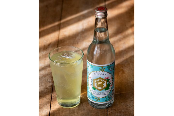 お茶ソーダ割り