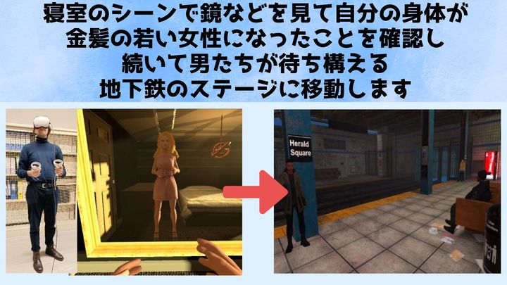VRで異性になりきったら心に何が起きる？